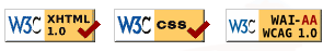 xhtml, css, accessibility validation